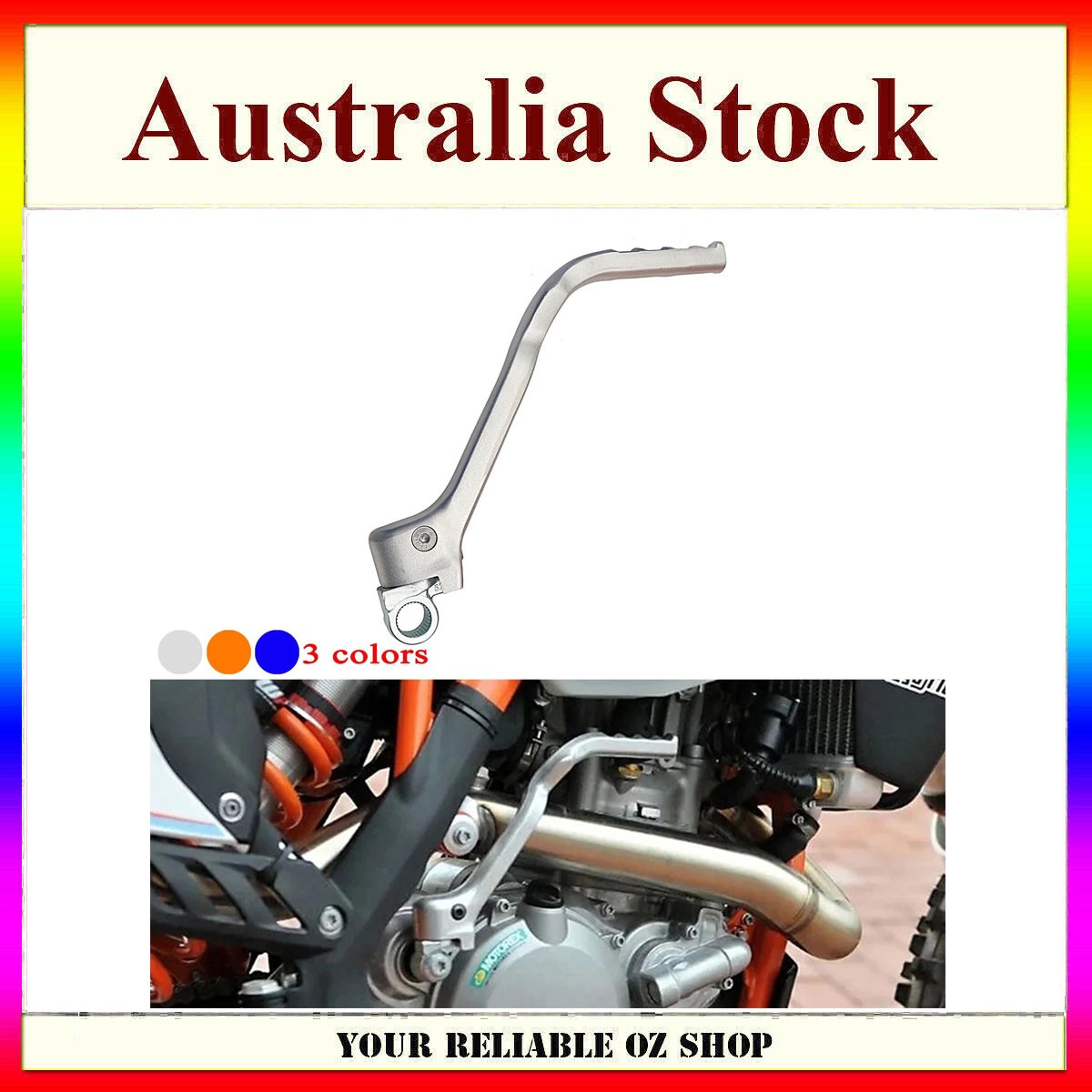 CNC KICK STARTER LEVER For KTM SX SXF XC XCF XCW XCFW TE TC 250 300 350 450 500