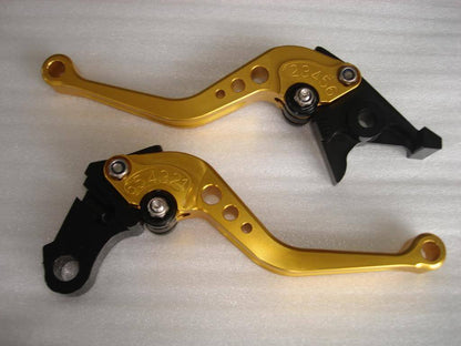 RED GOLD CNC HONDA BRAKE CLUTCH LEVER CB599 600 HORNET CBR600 900RR VTX1300 BIKE