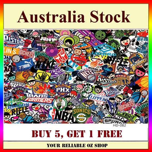 Decal Sticker Bomb Sheet A4 HOON JDM Car Wrap Skateboard Scooter Bike Wall Vinyl