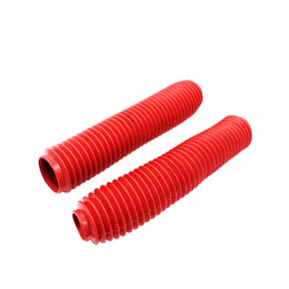 Front Fork Cover Dust Gaiter Boots For Kawasaki KDX250 Suzuki RM125 DR250 DRZ400