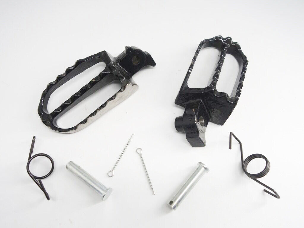 Steel Foot Pegs Rest Pedal 110cc 125cc 150cc 250cc Zongshen TDR Foxico Motowork