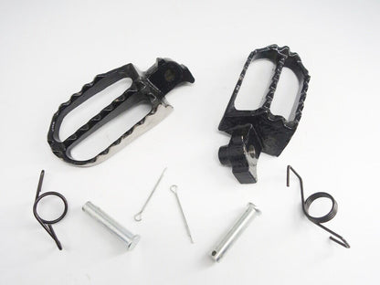 Steel Foot Pegs Rest Pedal 110cc 125cc 150cc 250cc Zongshen TDR Foxico Motowork