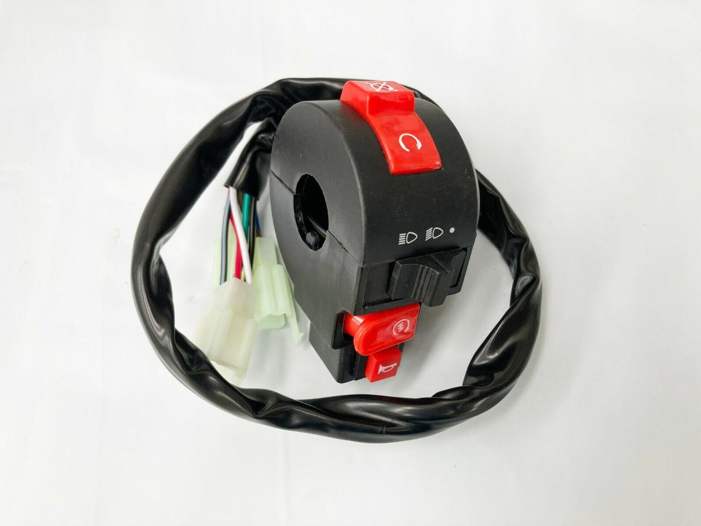 START STOP KILL LIGHT SWITCH BUTTON HORN 10 Wires 50cc 110cc 125cc ATV QUAD BIKE