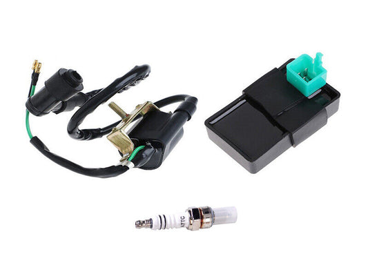 Ignition COIL CDI UNIT Spark Plug 90cc 110cc 125cc Kazuma Taotao Apollo SUNL DHZ