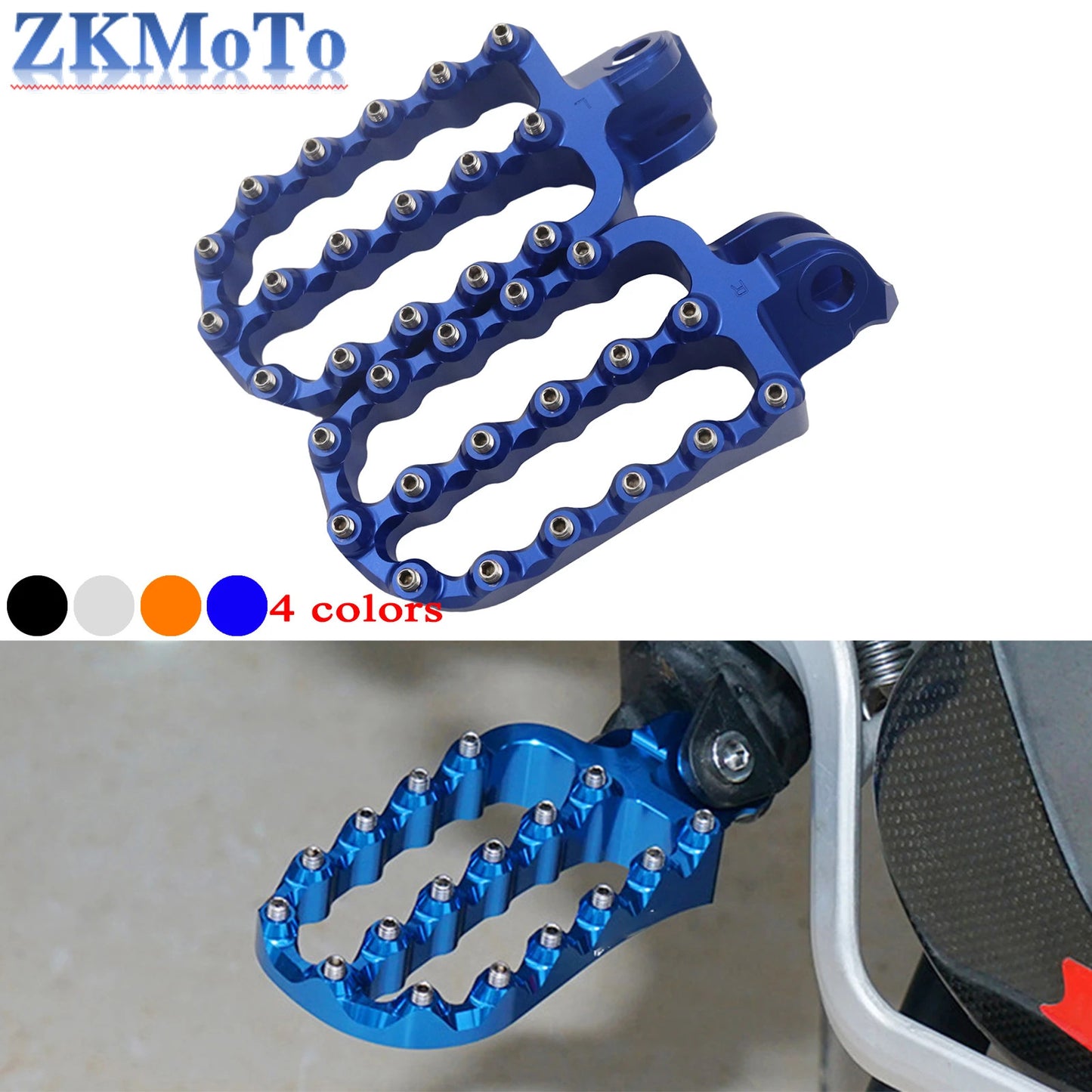 CNC Footrest Footpeg For KTM 690 790 890 950 990 1050 1090 1190 1290 S T SMC R
