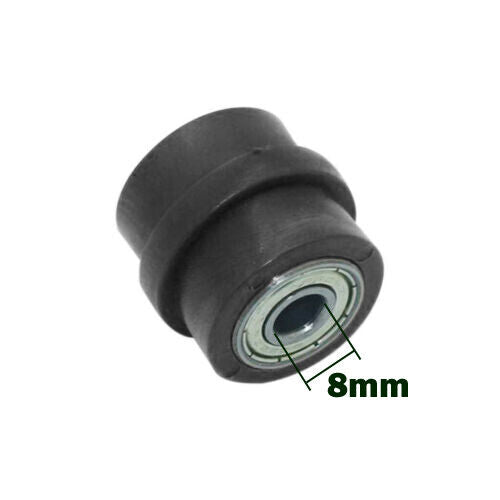 8mm Chain Roller Pulley Tension For Pit Dirt Go Kart Moped Motorcycle Black
