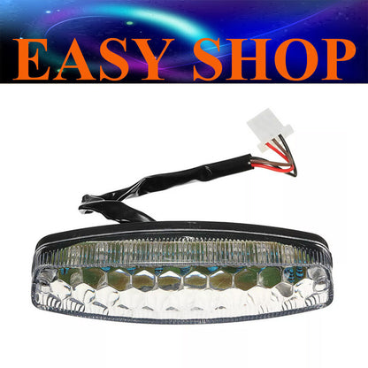 3 Wire Plug 12V REAR LED TAIL BRAKE LIGHT 50cc 90cc 110cc 125cc Kazuma Buyang MX