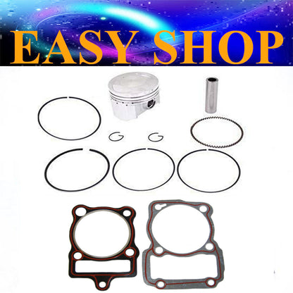 67mm 16mm PISTON RINGS HEAD BASE GASKET ZS250cc Honda Zongshen Longcin Lifan