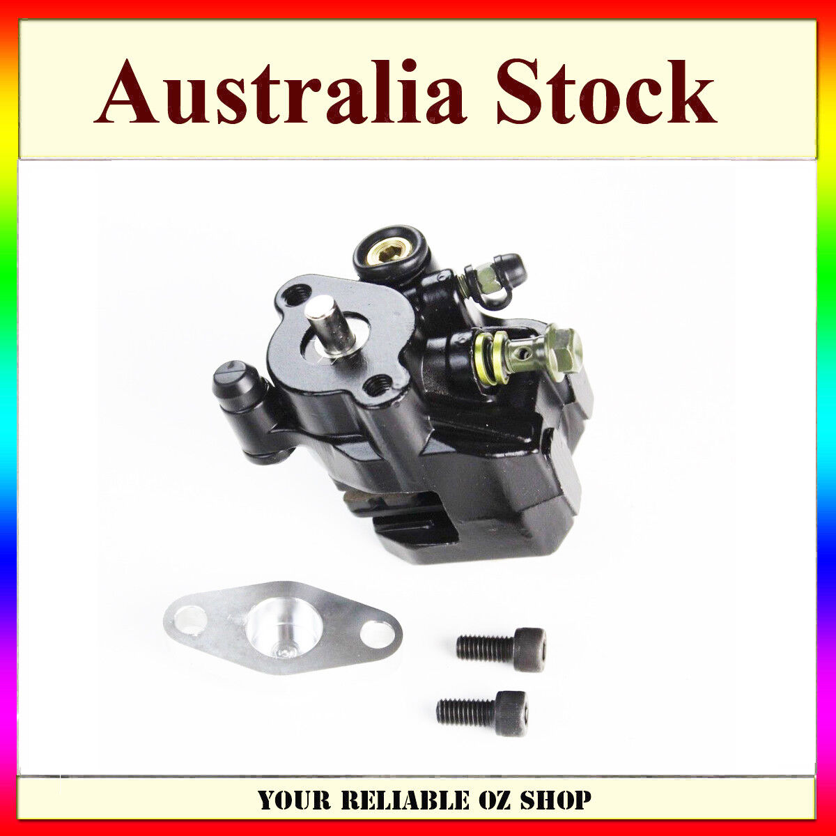 REAR BRAKE CALIPER & PADS FOR HONDA TRX400EX 300EX TRX 400 300 400X 250X ATC200X