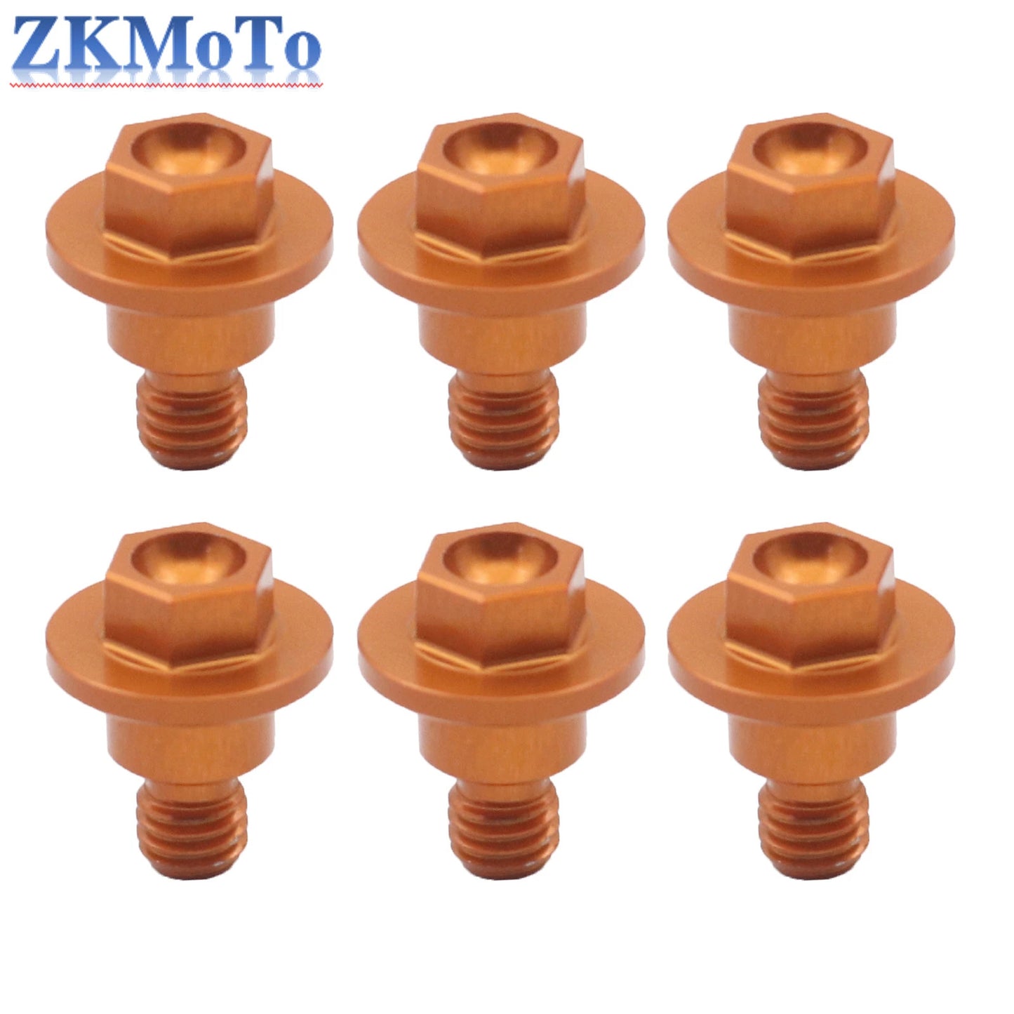 M6*12 Front Fork Guard Bolt Screw For Yamaha YZ125 YZ250 YZ250F YZ450F
