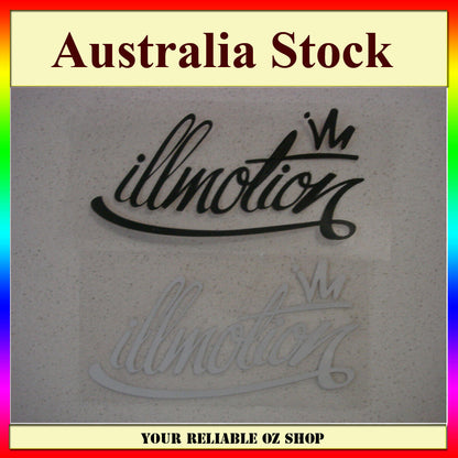 ILLMOTION JDM Vinyl Decal Sticker Illest Drift Car Ute Window Bumper Wall Bike
