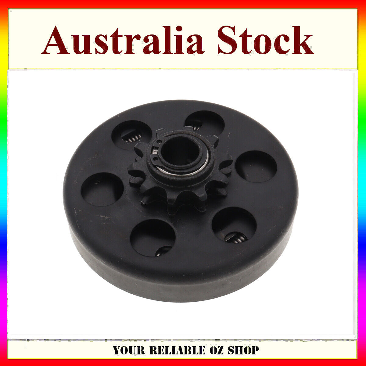 Centrifugal Dry Clutch 16mm 5/8" 10 Tooth 41 420 Pitch GoKart Drift Trike Buggy