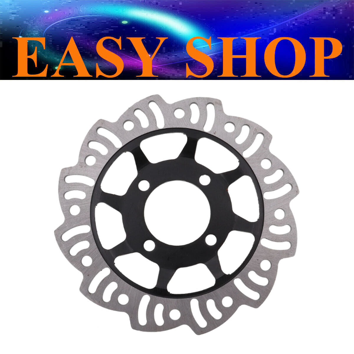 190mm 50mm Front Rear Brake Caliper Rotor Disc For 125cc Atomic Trail Dune Bike