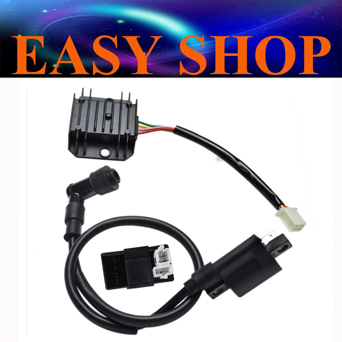 IGNITION COIL CDI BOX REGULATOR 125cc 150cc 200cc 250cc 300cc YAMAHA Lifan Ducar