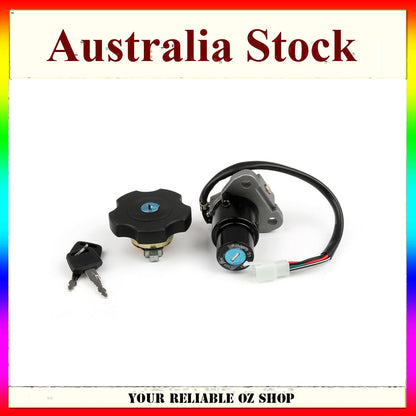 Key Ignition Switch Seat Gas Tank Cap Lock For Yamaha XT600 TW200 XT225 DT200