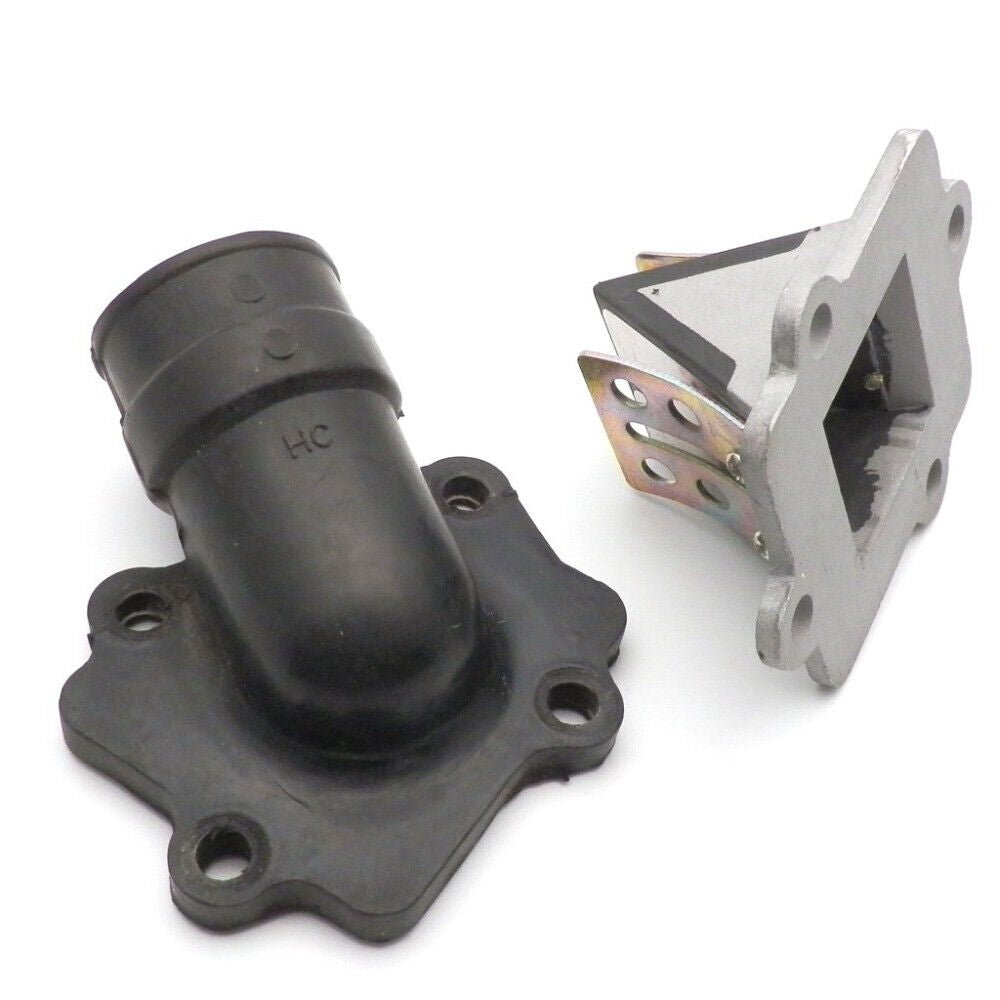 Carby Intake Manifold Pipe Boot Reed Valve Yamaha JOG 50cc Aerox 50 Axis Scooter