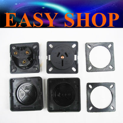 2pcs 240v Power Point Socket Outlet Waterproof Caravan Camper Trailer Tool Box