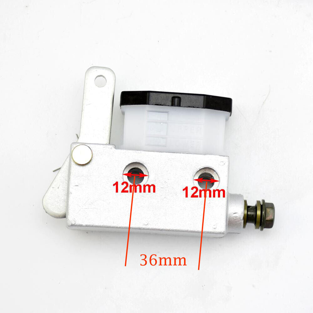 Rear Foot Brake Master Hydraulic Cylinder Pump For GoKart Buggy Drifting UTV