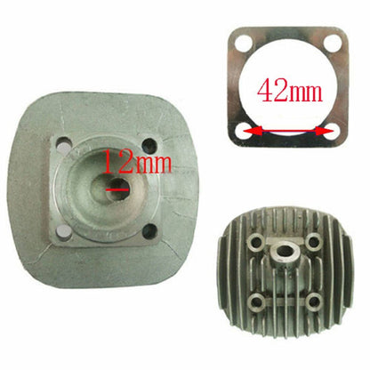 47MM MOTORIZED PUSH BIKE 66cc 70cc 80CC ENGINE HEAD CYLINDER BARREL BORE PISTON