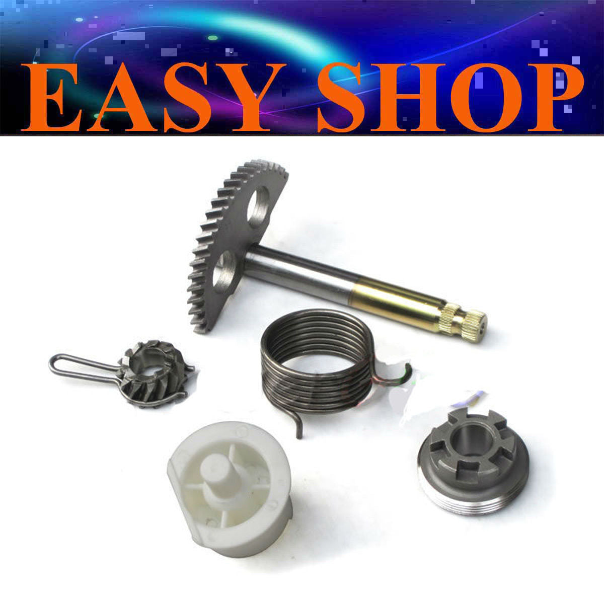 KICK START STARTER SPINDLE GEAR SPRING PINION YAMAHA PW50 PY50 PEEWEE Y-Zinger