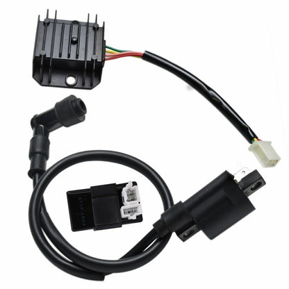 IGNITION COIL CDI REGULATOR Rectifier 50cc 90cc 110cc 125cc 150cc Atomic Kazuma
