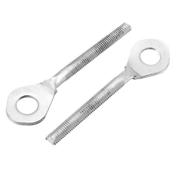 Pair 12MM Axle Chain Adjuster Tensioner For 200cc 250cc 300cc ATV Quad DIRT BIKE
