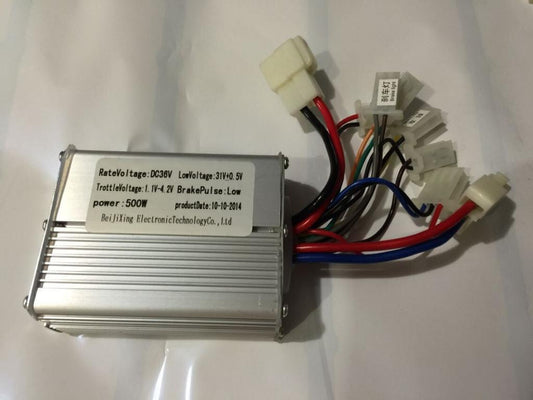 36V 500W MOTOR SPEED CONTROLLER CONTROL BOX ELECTRIC SCOOTER BRUSH BIKE BICYCLE