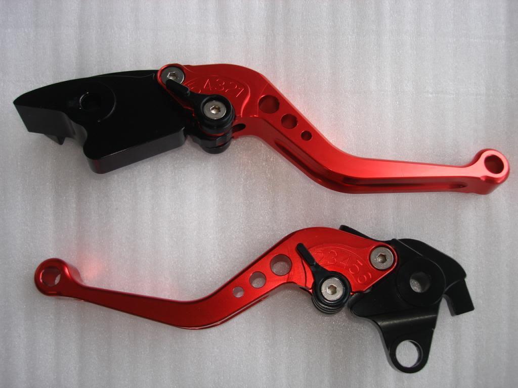 RED GOLD CNC HONDA BRAKE CLUTCH LEVER RC51 RVT1000 SP1 2 BIKE DIRT PIT PRO TRAIL