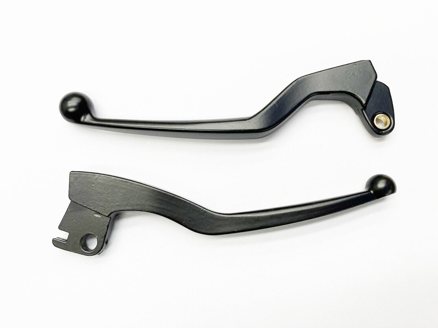 Pair Front Brake + clutch levers set Black For Suzuki DS80 1977-2000