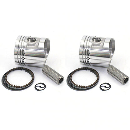 2x 44mm 13mm Piston Rings Kit For Honda CA125 Rebel CM125 CD125T CBT125 Bike