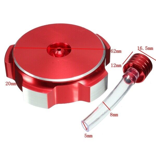 Alloy CNC Gas Fuel Petrol Tank Cap Breather 140cc 160cc 250cc PIT Pro Dirt Bike