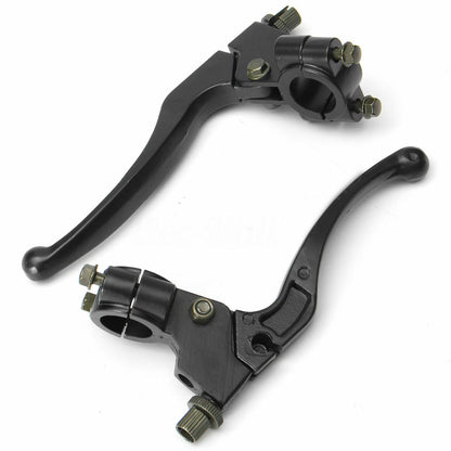 Pair 7/8" 22mm Brake Levers For Honda CRF450R CRF450X CRF50F CRF70F CRF80F XL100
