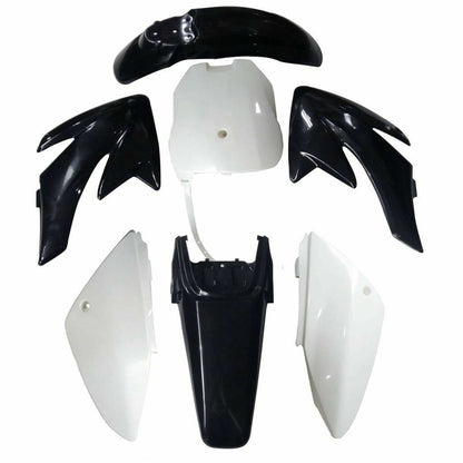 Black Plastic Fairing Cover Fender Guards Honda CRF70 150cc 160cc PIT PRO BIKE
