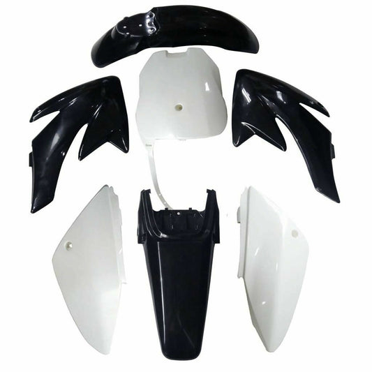 Black Plastic Fairing Cover Fender Guards Honda CRF70 150cc 160cc PIT PRO BIKE