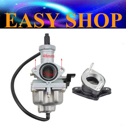 PZ27mm Carburettor Carby Intake Manifold Honda ATC185S ATC200 XR200 XL200 XR200R