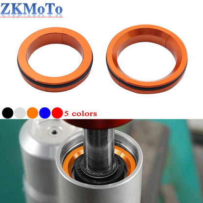 46/50mm CNC Rear Shock Seal Gasket For KTM EXC EXCF SX SXF XC XCF XCW 125 - 500