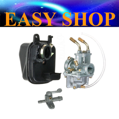 FOR YAMAHA PEEWEE 50 PW50 PY50 Y-ZINGER CARBURETOR CARBY + AIR FILTER + FUEL TAP