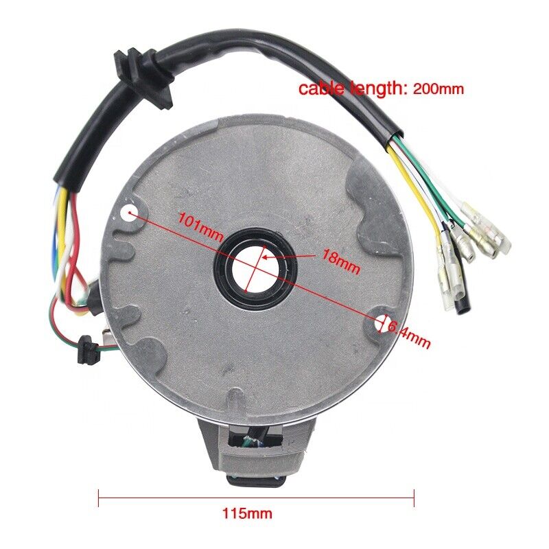 Ignition Magneto Stator 90cc 110cc 125cc C70 JH70 CD70 XR50 Kick Start Dirt BIKE