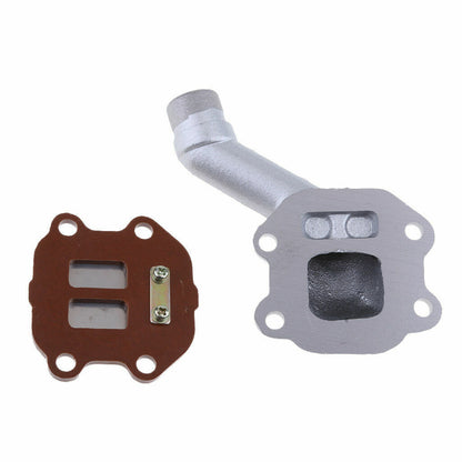 Carby Intake Manifold Reed FOR YAMAHA GTMOTOR G50T Loncin Jianshe PY50 LX50PY