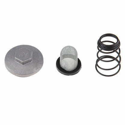 GY6 Engine Oil Drain Bolt Screw Oil Filter Mesh Spring Set 50cc 80cc 125 150cc