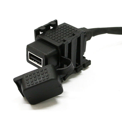 12V/24V USB Power Socket Mobile GPS PC USB Charger Adaptor Motorcycle Waterproof