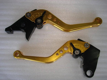RED GOLD CNC KAWASAKI BRAKE CLUTCH LEVER ZX10R Z1000 ZZR600 ZX6R VERSYS BIKE