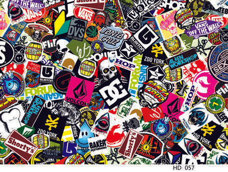 Decal Sticker Bomb Sheet A4 HOON JDM Car Wrap Skateboard Scooter Bike Wall Vinyl