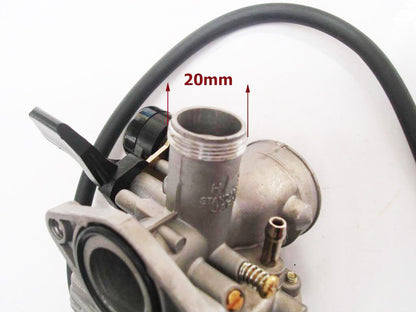 2X PZ19mm Carburetor Carby Cap 50/90/110/125CC ATV QUAD DIRT BUGGY PIT PRO BIKE