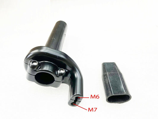 6/7mm Dual Cable Throttle Twist Housing Assembly For KTM Honda HUSQVARNA Yamaha