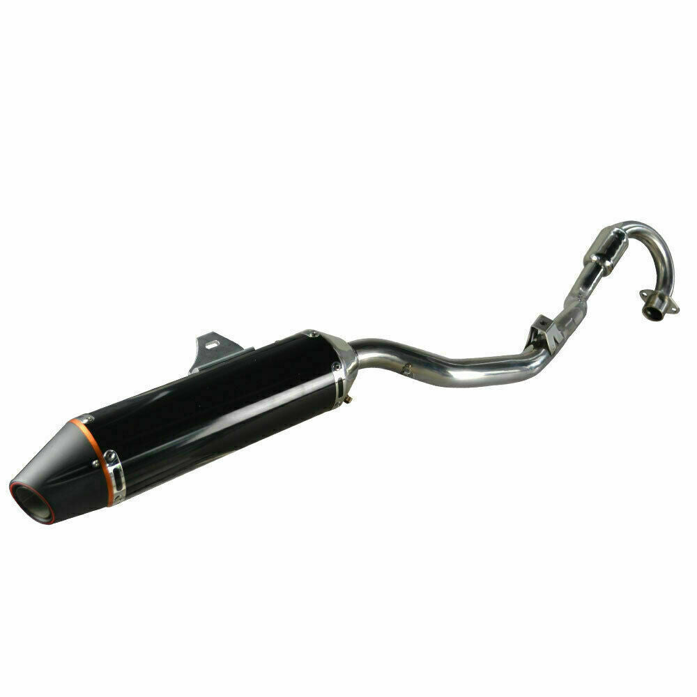 38mm BLACK Full Exhaust Muffler Pipe System For Honda CRF150F CRF230F 2003-2016