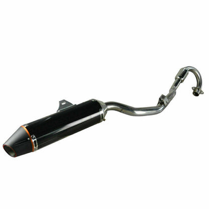 38mm BLACK Full Exhaust Muffler Pipe System For Honda CRF150F CRF230F 2003-2016