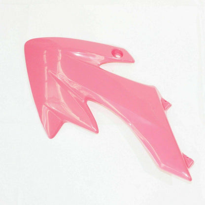 PINK Plastic Front Tank Side Guard Fender Fairing CRF50 STYLE PIT PRO Dirt Bike