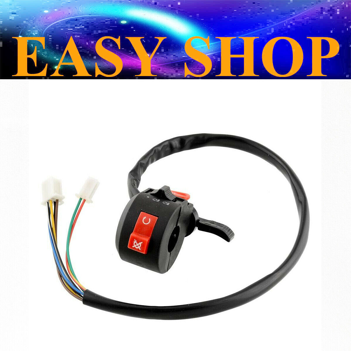 8 Wire Kill Start Light Switch Chole Lever 50cc 110cc 125cc 150cc Quad ATV Bike