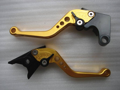 RED GOLD CNC YAMAHA BRAKE CLUTCH LEVER YZF R1 DIRT MOTORCYCLE BIKE Pro PIT